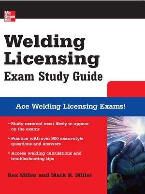 cover image of Welding Licensing Exam Study Guide